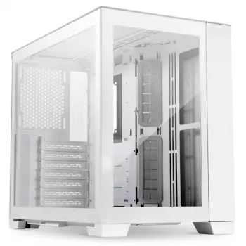 Korpus Lian Li O11D Mini-S Mini Tower Balts (barošanas bloks SFX/SFX-L)