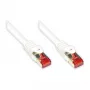 Tīkla kabelis Alcasa 1.5m Cat6 S/FTP Balts