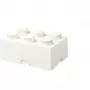 LEGO Uzglabāšanas Ķieģelis 6, Uzglabāšanas Kaste Balta