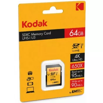 Karta Kodak Ultra SD XC SDXC 64 GB UHS-I U3 V30 4K 670x 100 MB/s / 64 GB