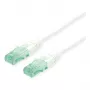 Tīkla vads ROLINE Recycled Material 21.45.3169 RJ-45 Cat6a 20 m Balts