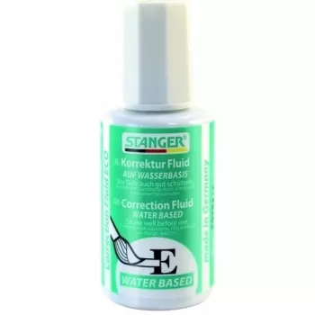 Korekcijas šķidrums Stanger Classic 18 ml, šķidrs labojums papīram