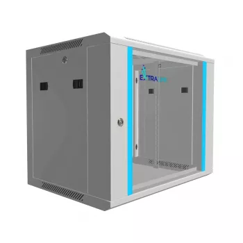 Sienas stiprinājuma rāmis Extralink 9U 600x450 Pelēks