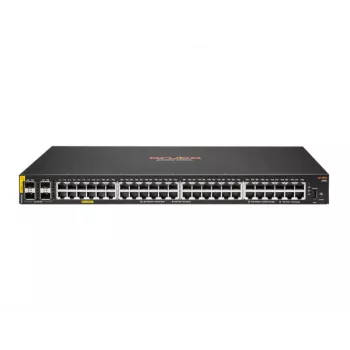 HPE Aruba Networking CX 6100 48G Class4 PoE 4SFP+ 740W Slēdzis - L3 - pārvaldāms - 48 x 10/100/1000 (PoE+) + 4 x 1 Gigabit/10 Gigabit SFP+ (augšupsaite)