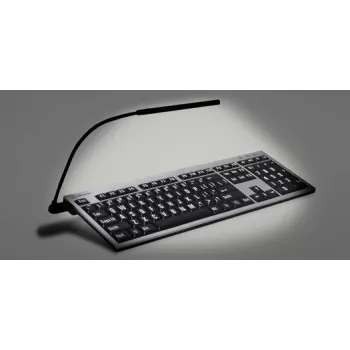 Logickeyboard LL-BLACK USB lampiņa melna