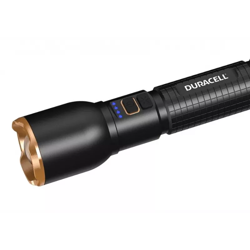 Kabatas lukturītis Duracell DF3000R, melns