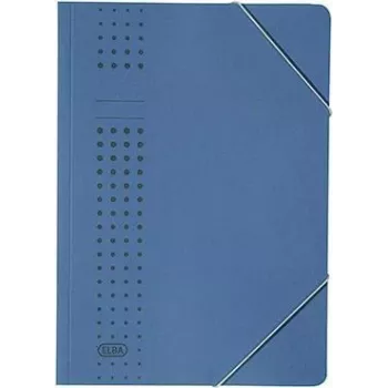 ELBA elastīgā mape chic 400010108 DIN A4 150 lpp. kartons tumši zila (400010108)