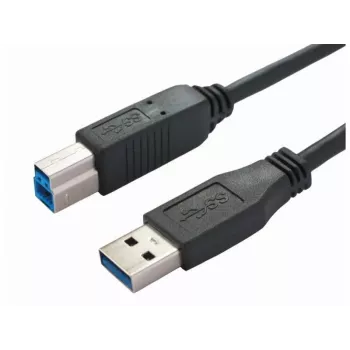 USB kabelis Bachmann 917.1205 USB 3.2 Gen 1 1 m USB A USB B Melns