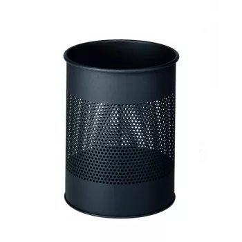 Atkritumu tvertne Durable 331058 15 L apaļa metāla antracīta