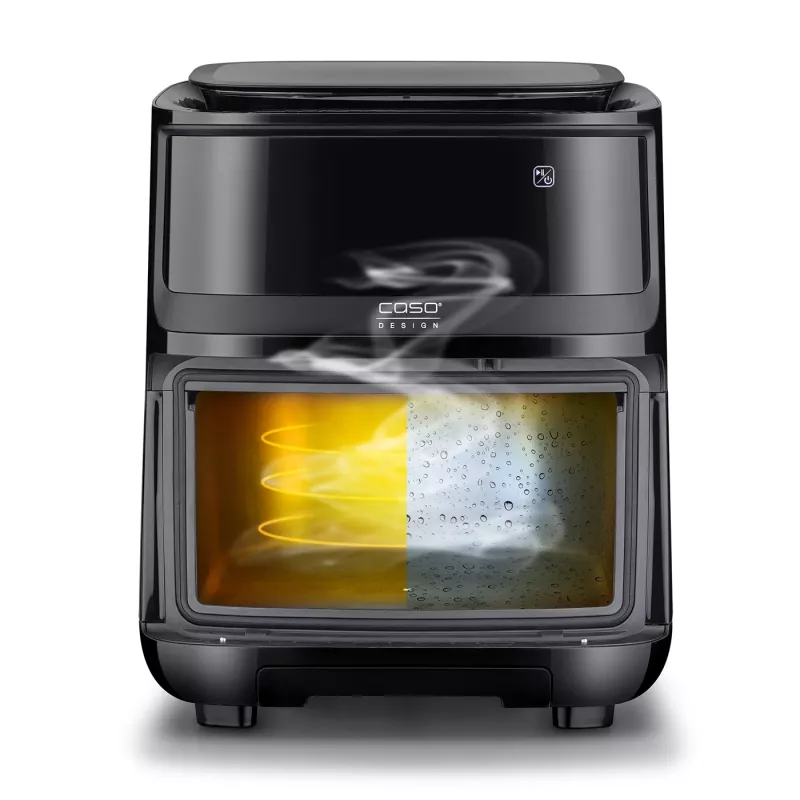 Cepšanas krāsns Caso Steam and AirFry 700, 1700 W, 7 L, melna