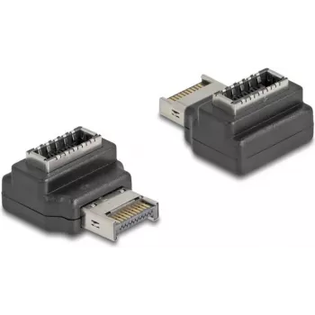 DeLOCK 67237 USB Type-E dzimuma pārveidotājs melns