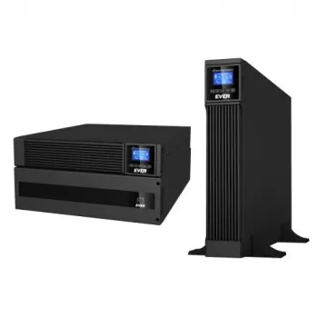 UPS EVER POWERLINE RT Plus 6 kVA T/PWPLRT-116K00/00 — Online divkāršās pārveidošanas UPS statīvam/tornim 6kVA