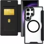 4Smarts Urban Pro Flipcase Galaxy S26 Ultra Qi2 gatavs melns (541780)
