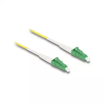 DeLOCK optiskās šķiedras kabelis 0.5 m LC/APC LC/APC dzeltens 83219