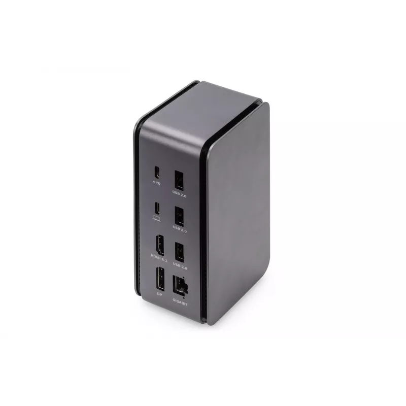 USB4 dokstacija Digitus DA-70897 8K USB-C 100W Power Delivery