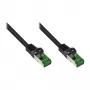 Good Connections Cat.6A Patch Cable Outdoor HF melns 2m