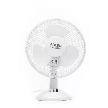 Adler AD 7302 Galda Ventilators Balts 23 cm