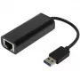 ALLNET ALL0173Gv2 USB 3.0 uz RJ-45 adapteris, melns
