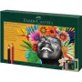 Eļļas bāzes zīmuļu komplekts Faber-Castell Polychromos & Pitt Graphite Matt 48 gab., daudzkrāsains