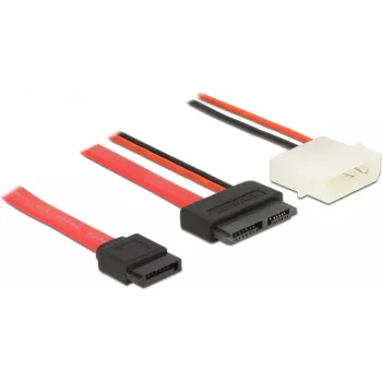 SATA kabelis DeLOCK 84790 0.5m SATA 13-pin SATA 7-pin + Molex