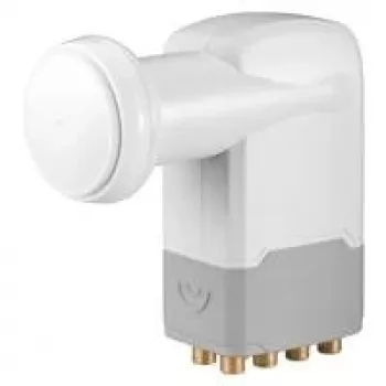 Wentronic Goobay Universal Octo LNB, Balts-Pelēks - digitālais SAT LNB (DVB-S2) 8 abonentiem (4K/HDTV/3D uztveršana) (67273)