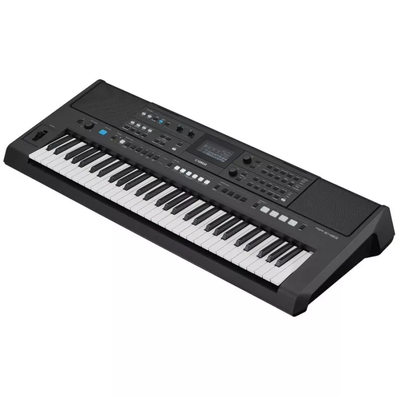 Taustiņinstrumentu Yamaha PSR-E483 — 61 taustiņu portatīvais aranžētājs ar pieskāriena jutību un USB-MIDI