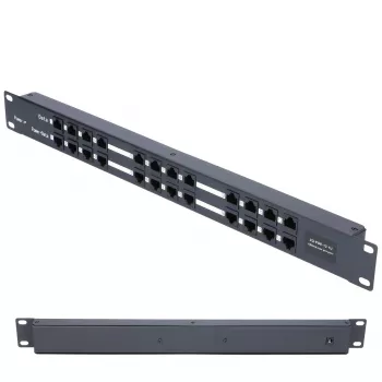 Extralink PoE Injectors 12 Portu 12x 100Mb/s RJ45, Rackmount