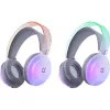 Defender FreeMotion B651 63651 bezvadu austiņas, uzliekamas uz ausīm, Bluetooth 5.3, RGB fona apgaismojums, 20–20000 Hz, 105 dB, USB-C, AUX, baltā krāsā