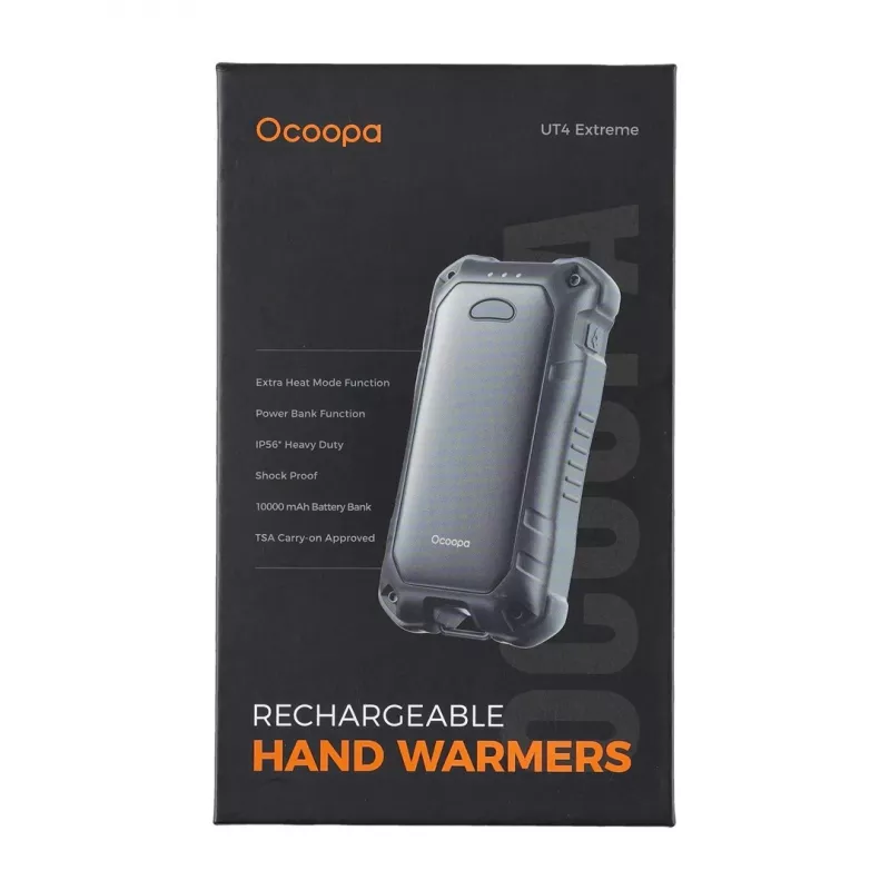 Sildītājs Ocoopa UT3201 Camouflage — Pārnēsājams keramikas sildītājs ar 10 000 mAh barošanas banku un līdz 18 h darbības laiku
