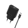 Lādētājs Beline Beli02176 30W USB-C ar USB-C kabeli, melns