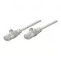 Intellinet tīkla vads, Cat6A, 50m, Pelēks, Varš, S/FTP, LSOH / LSZH, PVC, RJ45, Apzeltīti kontakti, Bezāķa, Ar aizsargvāciņu, Mūža garantija