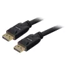 Sharkoon DisplayPort 1.3 kabelis, 3 m, melns, 4K