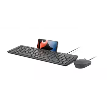 Vadu tastatūras un peles komplekts Lenovo 310 (US English) – pilnizmēra tastatūra, 1.8 m kabelis, 2000 DPI optiskā abpusējā pele