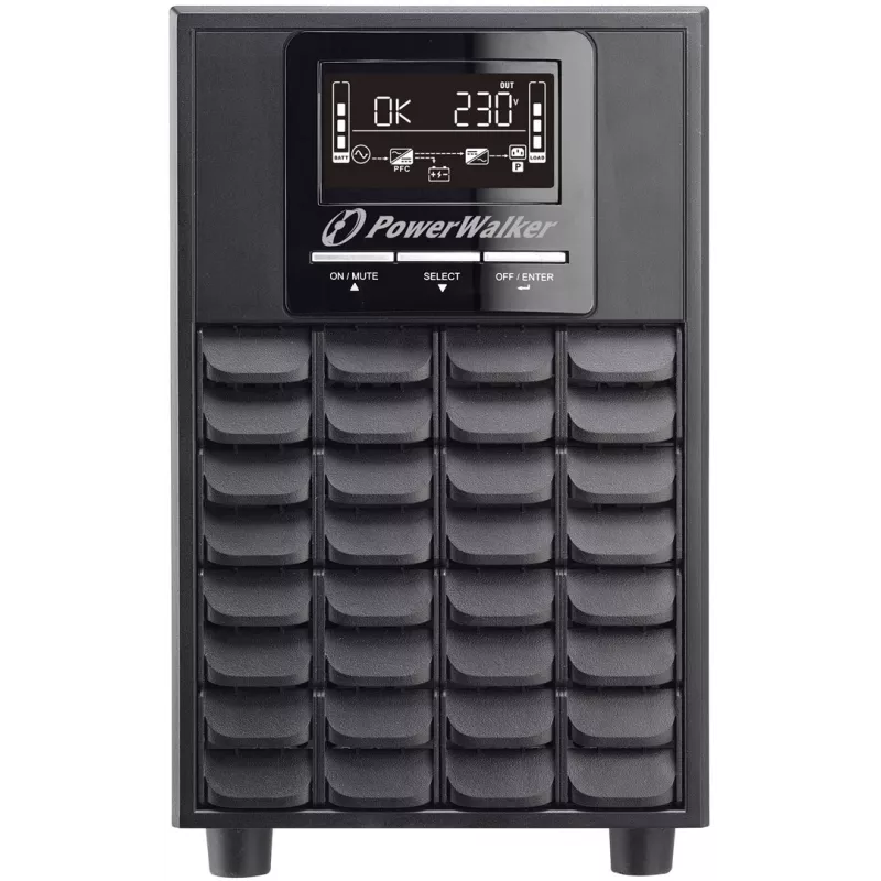 PowerWalker VFI 1500 CG PF1 Double-conversion (Online) 1.5 kVA 1500 W 4 AC rozetes