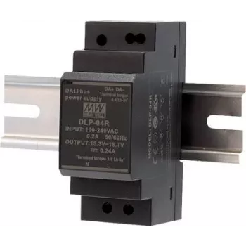 MEAN WELL DLP-04R barošanas avots / invertors 18.7V 0.24A DIN sliedei