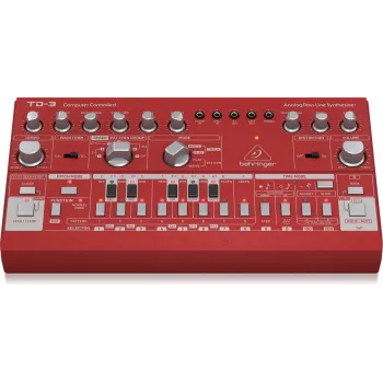 Analogais sintezators Behringer TD-3-RD Red 9V DC
