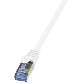 Tīkla kabelis LogiLink Cat6a S/FTP RJ-45 1,5 m Balts
