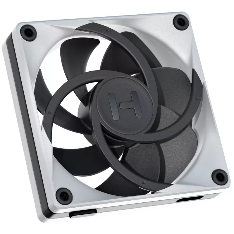 HYTE THICC FP12 120mm korpusa ventilators 3 komplektā balts