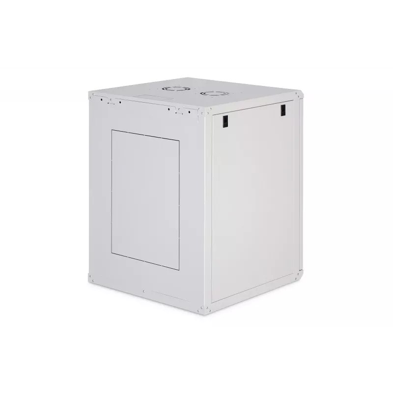 Sienas montāžas skapis 19 inch DN-37114, 16U, 600x600x785 mm, pelēks
