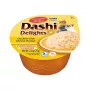 INABA Dashi Delights Vistas gaļa ar sieru buljonā - kaķu gardumi - 70g