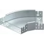 OBO Bettermann Lokšņu metāla 45 grādu elements 60x200mm RBM 45 620 FS (6041044)