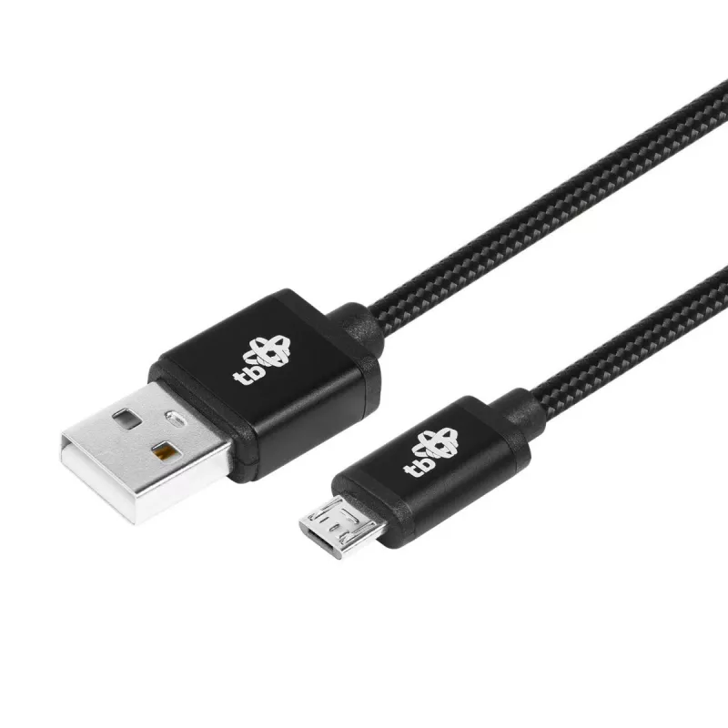 TB Micro USB - USB 1.5 m kabelis melns (AKTBXKU2SBA150B)