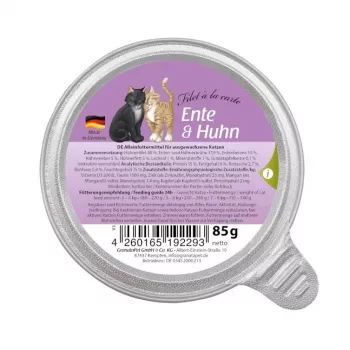 GRANATAPET Filet á la carte Pīle ar vistu - mitrā kaķu barība - 85g