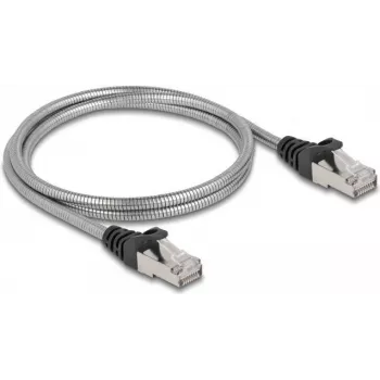 DeLOCK RJ45 kabelis Cat.6A U/FTP RJ-45 1m Sudraba