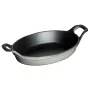 Mini ovāla cepamā un kastroļa forma Staub 250 ml Graphite