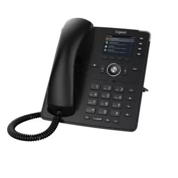 DECT telefons Gigaset P710 IP PRO — vadu un bezvadu klausule, 2.8 collu (7.11 cm) ekrāns, melns, 1 klausule