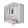 PC korpuss Corsair AIR 5400 LX-R RGB iCUE LINK Midi Tower balts — ATX/EATX/Micro-ATX/Mini-ITX, rūdīts stikls, 1×3.5 collu + 2×2.5 collu vietas, 120 mm ventilatoru atbalsts