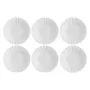 Zupas šķīvju komplekts LA PORCELLANA BIANCA Ducale White, 6 gab., 22 cm