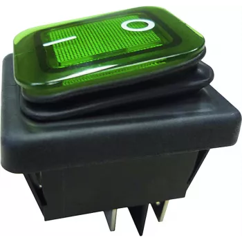 Bachmann Rocker Switch melns/zaļš 924.176 Serie 3627 Slēdzis 2-pin