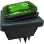 Bachmann Rocker Switch melns/zaļš 924.176 Serie 3627 Slēdzis 2-pin